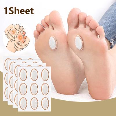 9PCS Oval Foam Foot Care Patch – Protective Sticker for Corns, Calluses, and Blister Prevention, Ideal for High-Heel Wearers