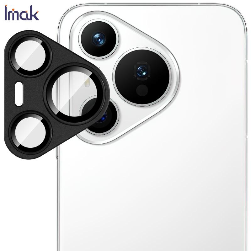 

For Huawei Pura 70 80 Pro Ultra Glass IMAK Metal Armor Premium Camera Protector Huawei Pura 70 чёрный