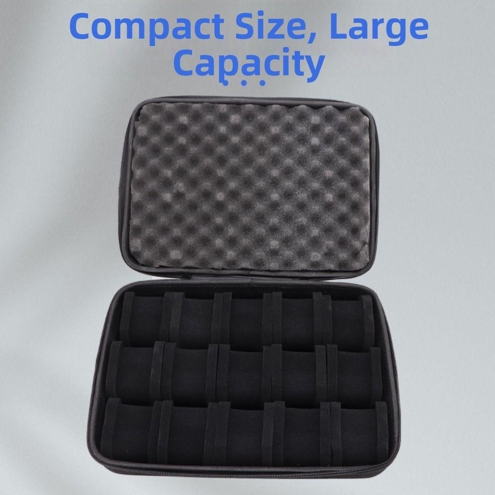 Hard Shell Watch Storage Box 8/ 15 Slot Watch Organizer Case Box Wristwatch Holder  Storage Box