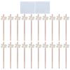 2 Pack Drinking Straw Paper Decorative Wedding Gift Decoration Party Supplies Rose Gold