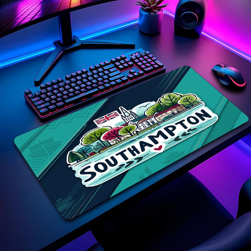 Southampton Football Pattern Mouse Pad Non?Slip Rubber Base Gaming Mousepad For Desk Office Home