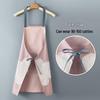 2023 Pink Waterproof Oilproof Half-Body Kitchen Apron for Men and Women