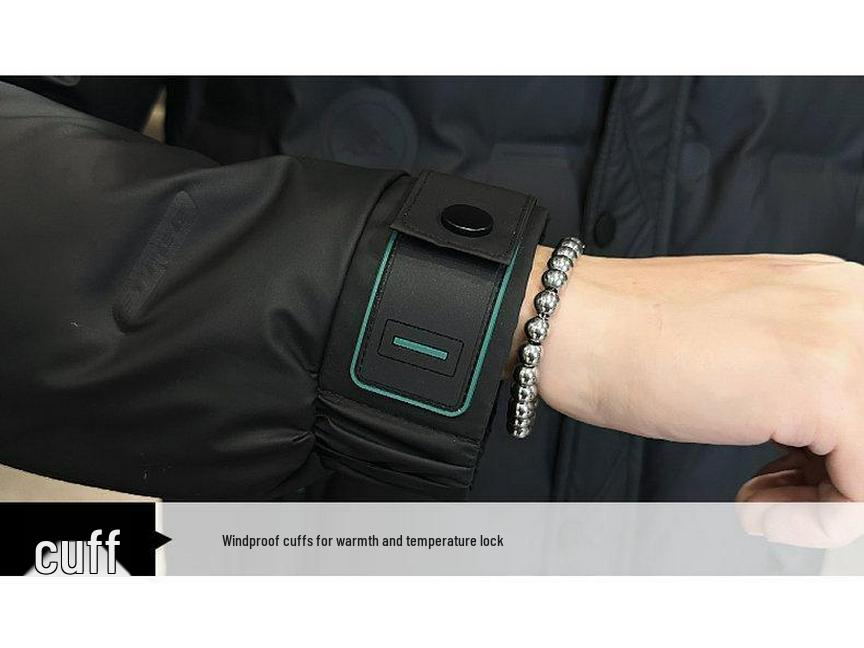 Herren Trendige Kurze Winddichte Daunenjacke - Warm, Vielseitig, Lässiger Wintermantel