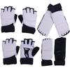 Junshi Martial Arts Half-Finger Gloves & Foot Guards Set