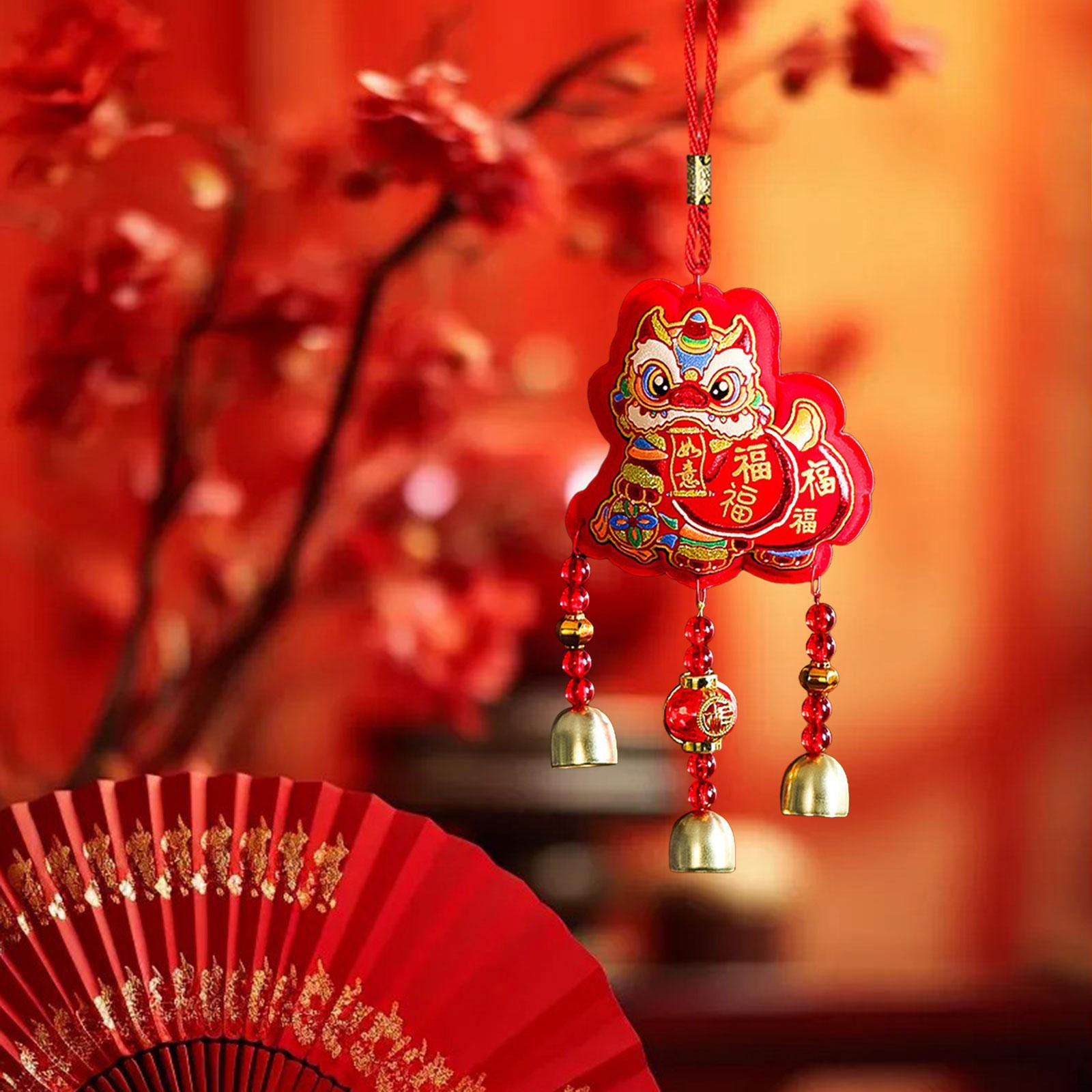

Китайский Год Благословения Ветер Чим Сувенирный Орнамент Декоративный Подвесной Украшение Для Домашней Вечеринки Style A