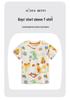 Boys' Cartoon Print Custom Short-Sleeve T-Shirt