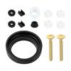 Toilet Tank Mounting Bolt Set with Main Seal 99-660 , 70 Mm Bolts, Washers and Spacers, Bathroom Repair Hardware for Tank Installation and Service