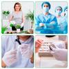 60 white pure cotton gloves, suitable for drying hands while sleeping, washable high-quality cotton gloves (XL)