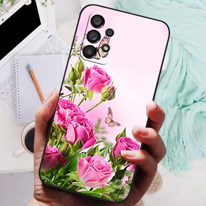 For Samsung A53 5G Case Soft TPU Silicone Phone Covers for Samsung Galaxy A33 A73 5G Case Bumper A 53 A53 Shockproof Coque Cover