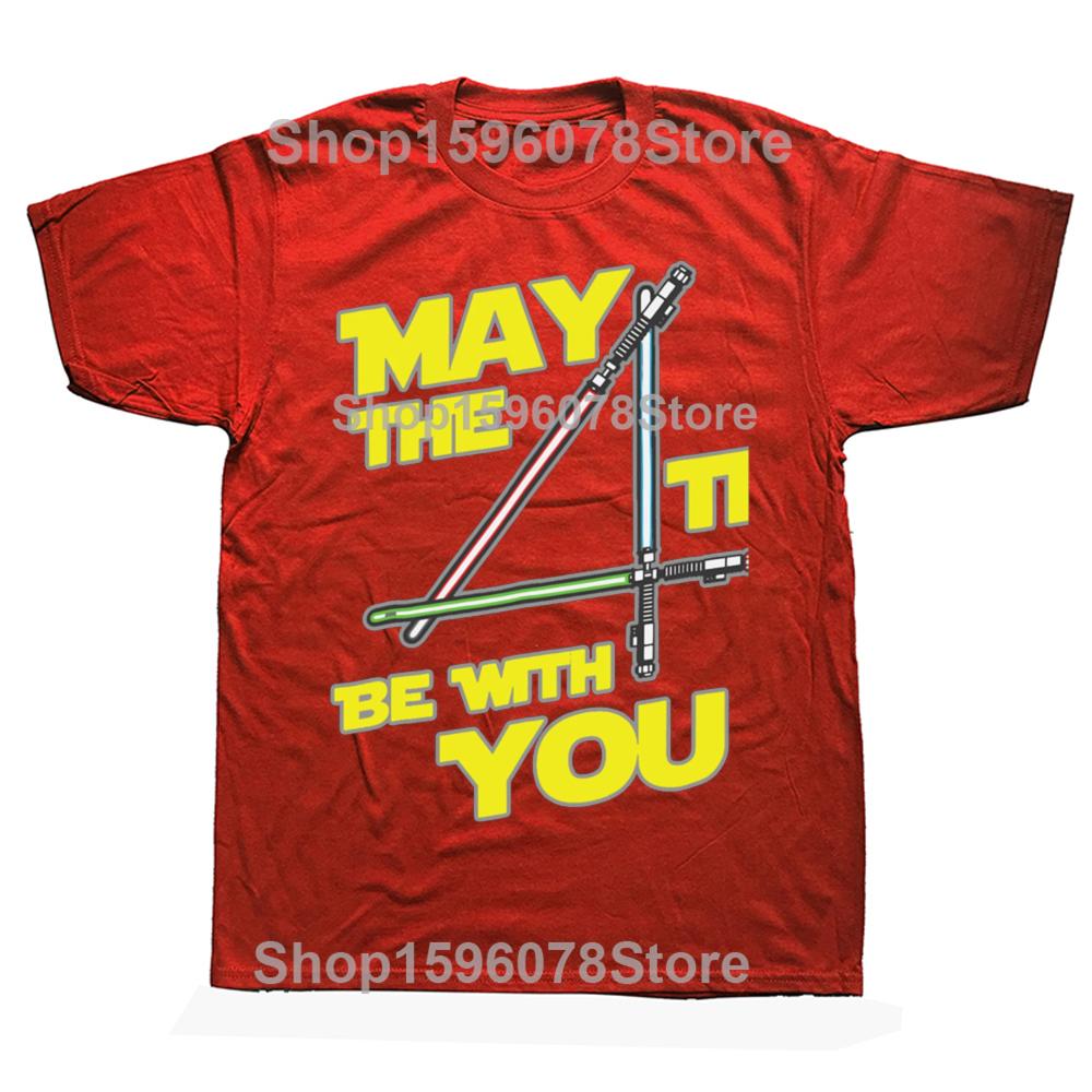 

Funny May The Force Be With You Graphic Tshirts Men Womens Fashion Casual Tshirt 100 Cotton Loose Oversized T Shirt S