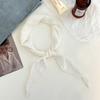Silk scarf new fashion thin breathable small scarf scarf temperament versatile neck protection scarf rhombus silk scarf waist