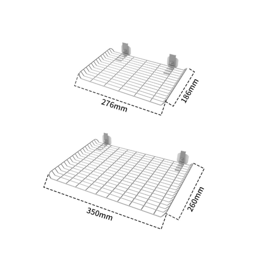 Stable Stainless Steel Bird Perch Platform Long-Lasting Cage