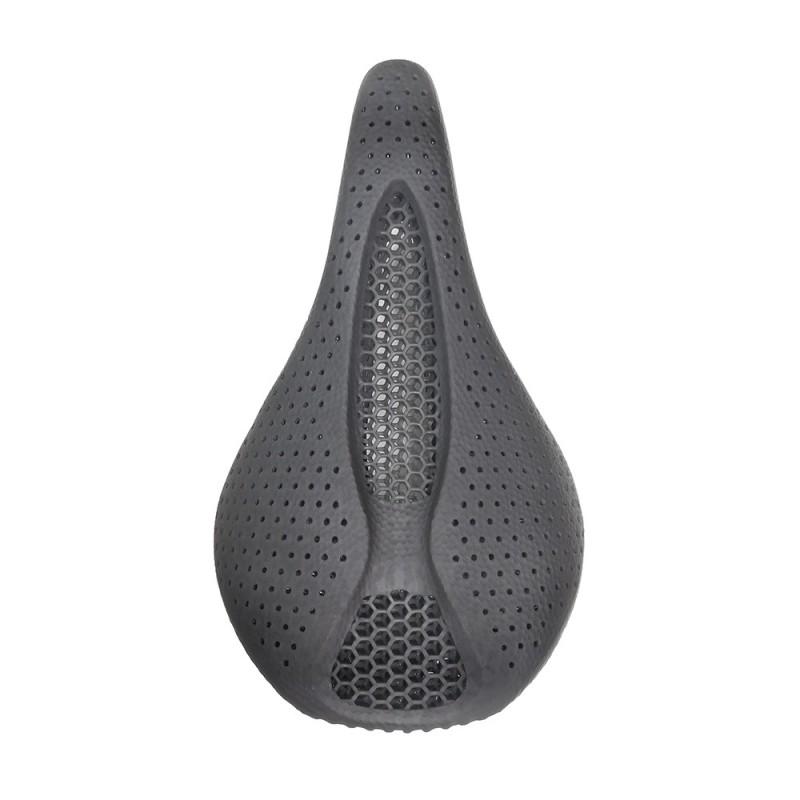 BALUGOE 3D Hollow Cycling Saddle Mountain Bike Road Comfortable Ergonomic Seat Pad Nylon Fiber Base EVO PU Leather