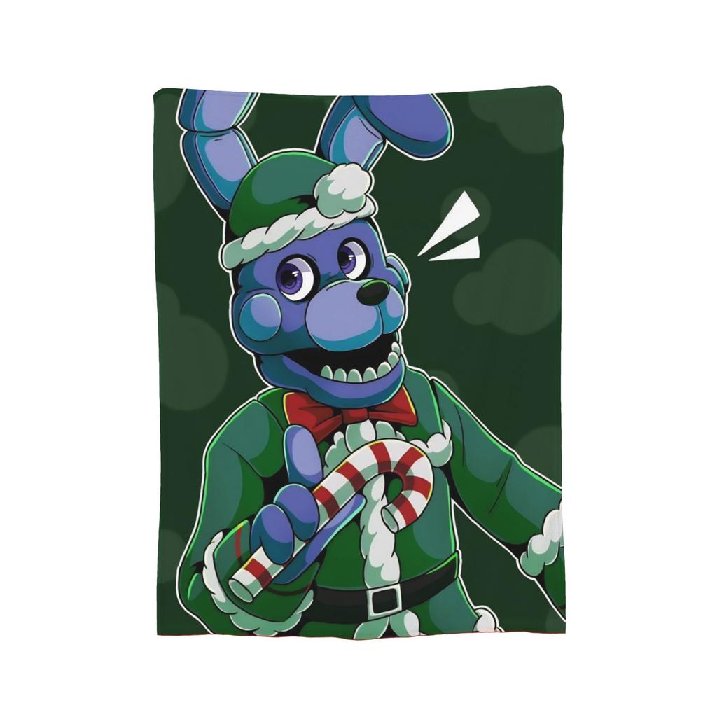 FNAF At Freddys Blanket Fleece Printed Breathable Super Warm Throw Blankets for Bedding Outdoor Bedspreads