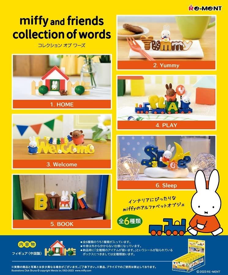

Miffy miffy и друзья коллекция слов КОРОБКА 6 6 штук Re-ment продукты, типы,