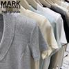 Mark Fairwhale Women's V-Neck Slimming Short Sleeve T-Shirt
