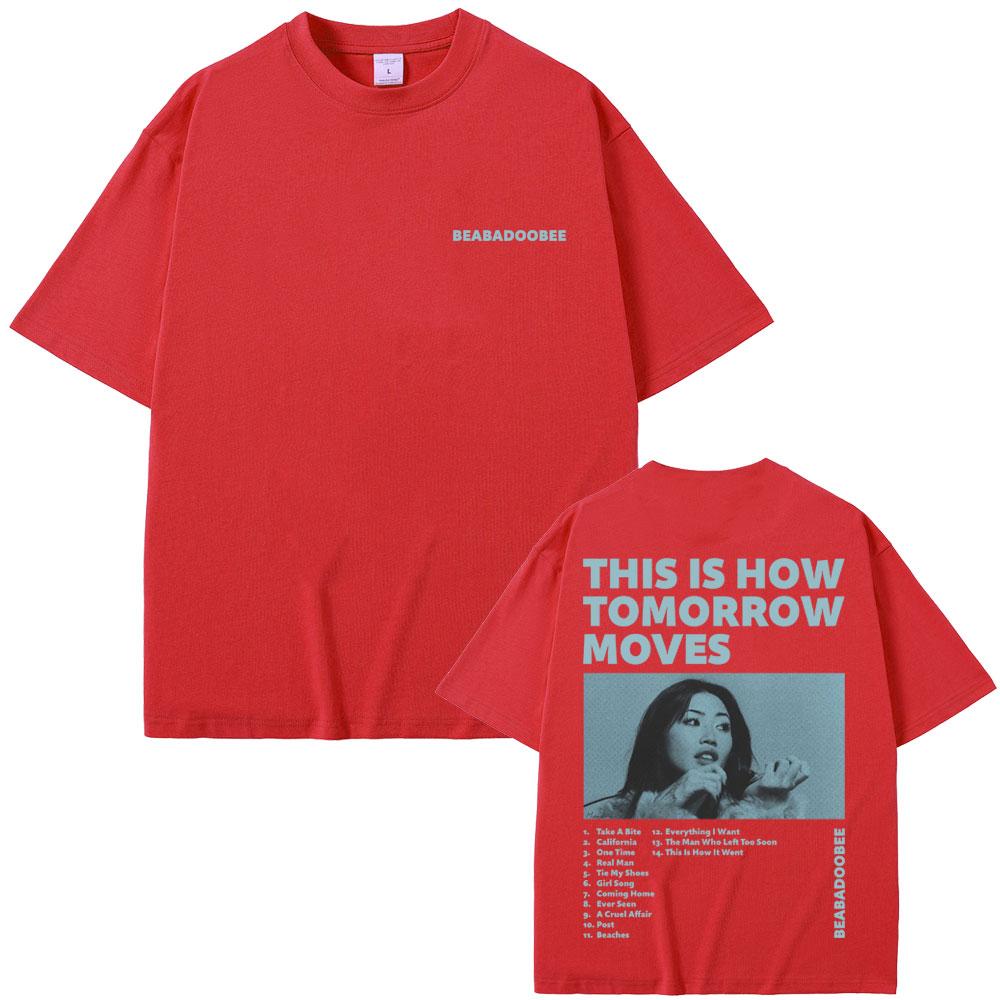 Beabadoobee This Is How Tomorrow Moves Music Album Cover T Shirts Men Women Fashion Trend Tshirt Men's Casual Oversized T-shirt