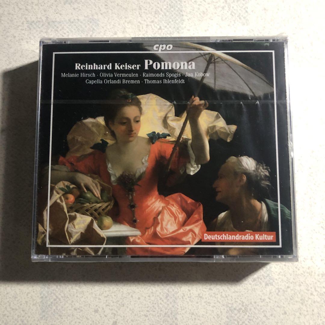 

[USED] 2 CD set Reinhard Kaiser Opera “Pomona” 2014 Single edition