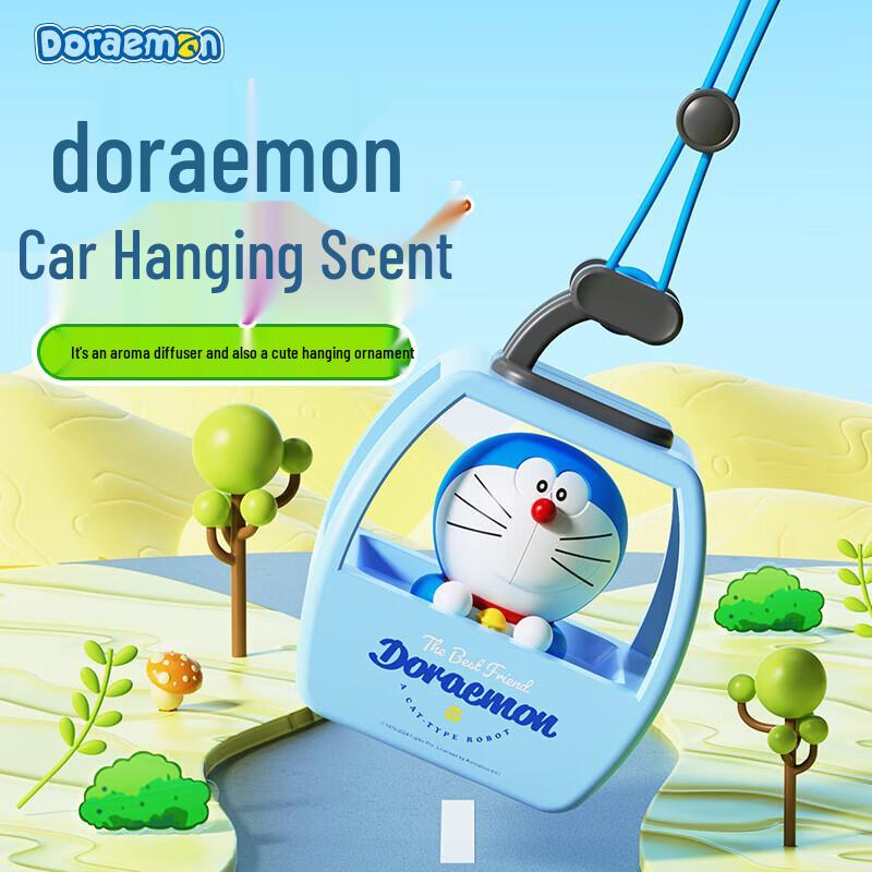Doraemon Cable Car Car Air Freshener & Ornament