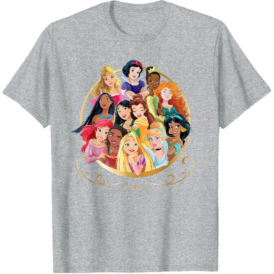 Disney Princess Royal Friends Group T-Shirt