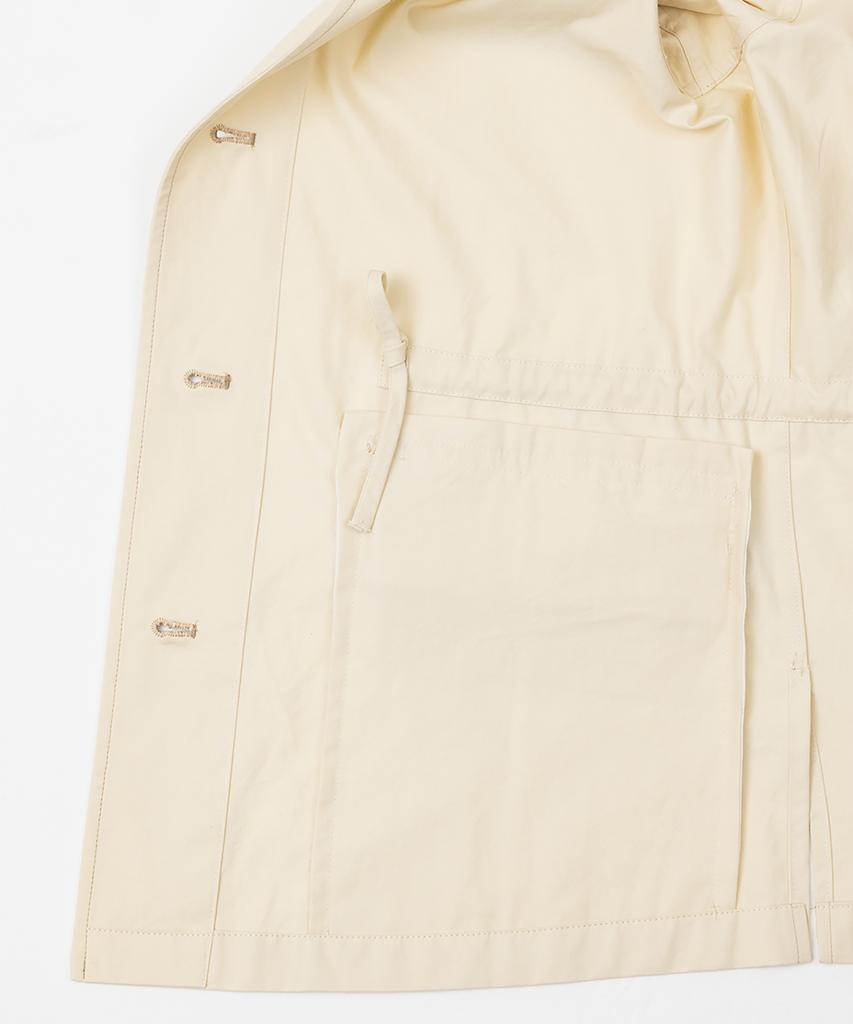 Fabeur Cotton Work Jacket (Cream)