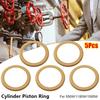 5Pcs Rubber Piston Rings Wear-resistance Insulation Pump Cylinder Insulation Rings Air Compressor Parts
