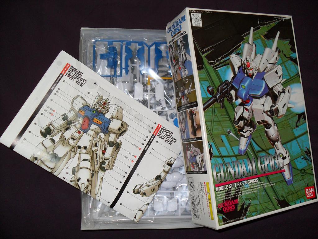 Mobile Suit Gundam 0083 STARDUST MEMORY Gundam scale plastic model GP-03 1/144
