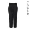 ELLASSAY Women's 100% Merino Wool Paperbag Waist Cropped Pants
