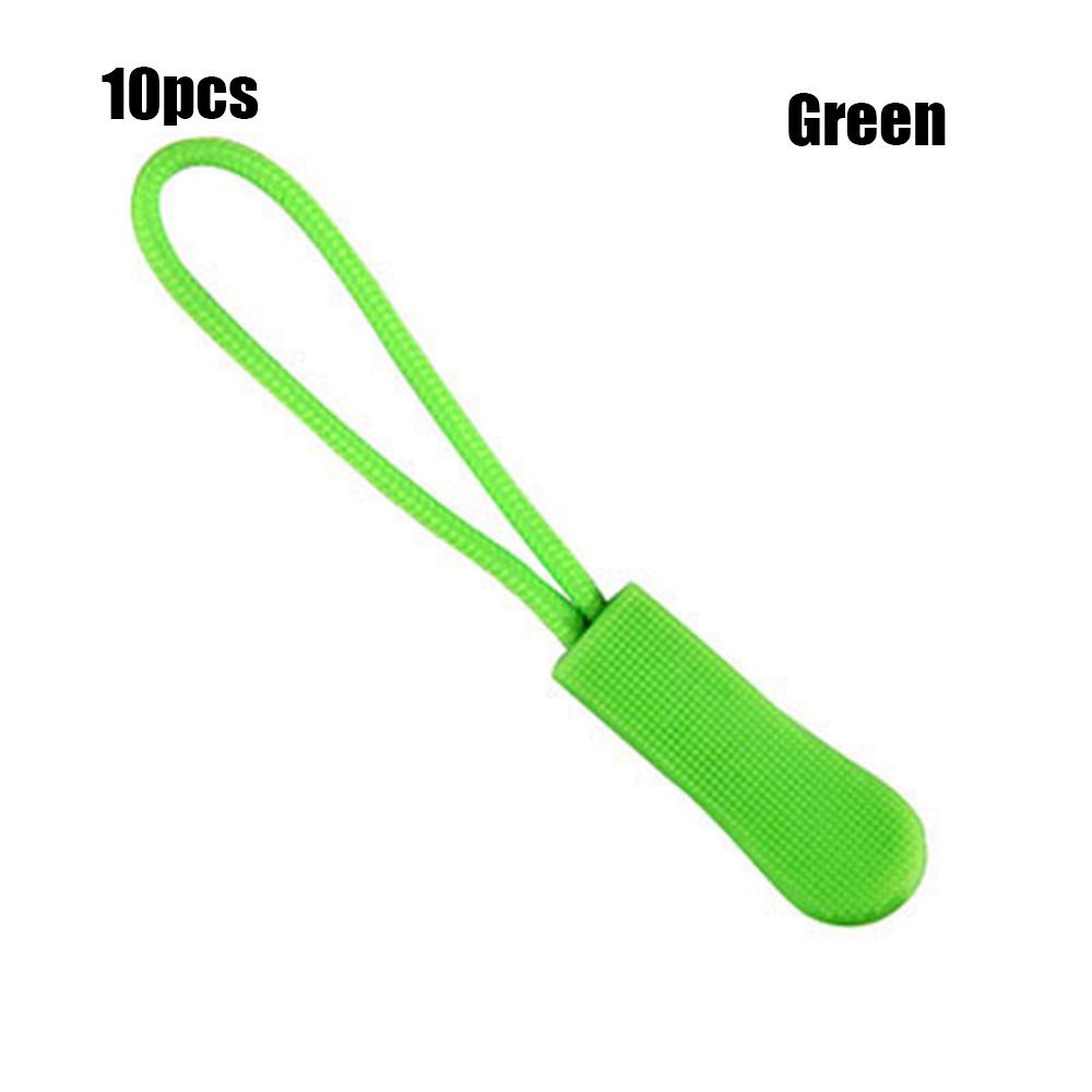 10 PEÇAS/Pacote Mochila Jaqueta Puxador de Zíper de Reposição Corda Puxadores Bolsas Clipe Fivela Puxador de Zíper Mala Roupa de Viagem Ferramentas
