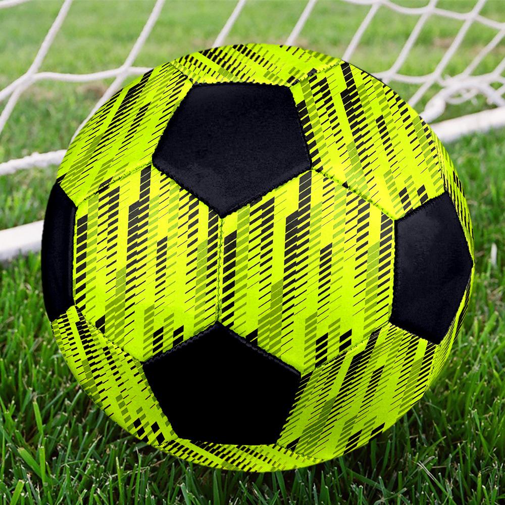 1pc Abstract Lightweight PVC Training Soccer Ball, Size 5, Suitable for Indoor and Outdoor TrainingGift y60328