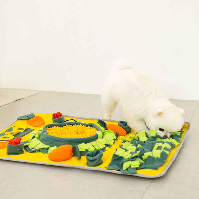 Dog Nosework Large Blanket with Carrot Patch Toy 80x60 Dog Nosework Carrot Field LDG-NW01