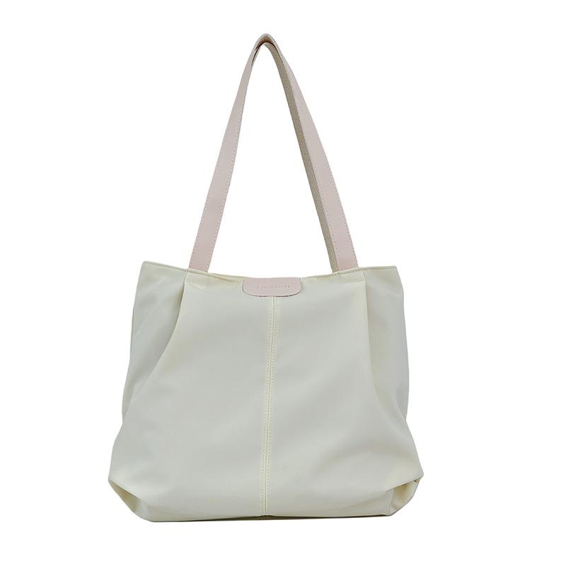 Casual Large Capacity Women's Canvas Tote Bag - Versatile, Fashionable Shoulder Bag for College Students In Autumn