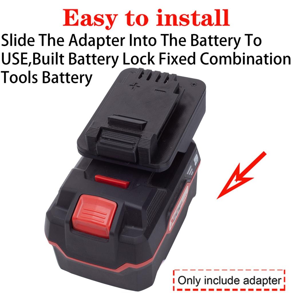 Battery Adapter Converetr For Black+Decker 20V Li-ion Tool To Lidl Parkside X20V Li-ion Battery Adapter Power Tool Accessory