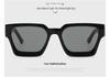 New Unisex Polarized Retro Square Sunglasses - High-End Fashion with Propionate Insert