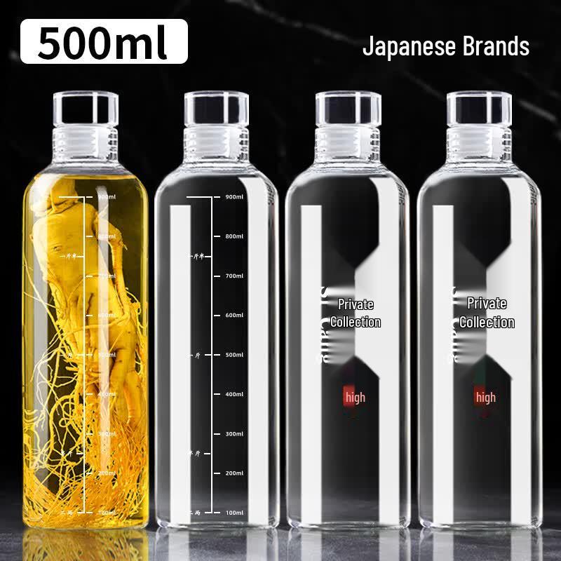 Airtight Glass Liquor Infusion & Storage Bottle