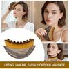Lymphatische Konturen Gesichts-Pinsel, Manueller Gesichts-Pinsel für Lymphdrainage, Natürliche Make-up-Pinsel mit Haltbaren Weichen Borsten, Hypoallergener Ergonomischer F