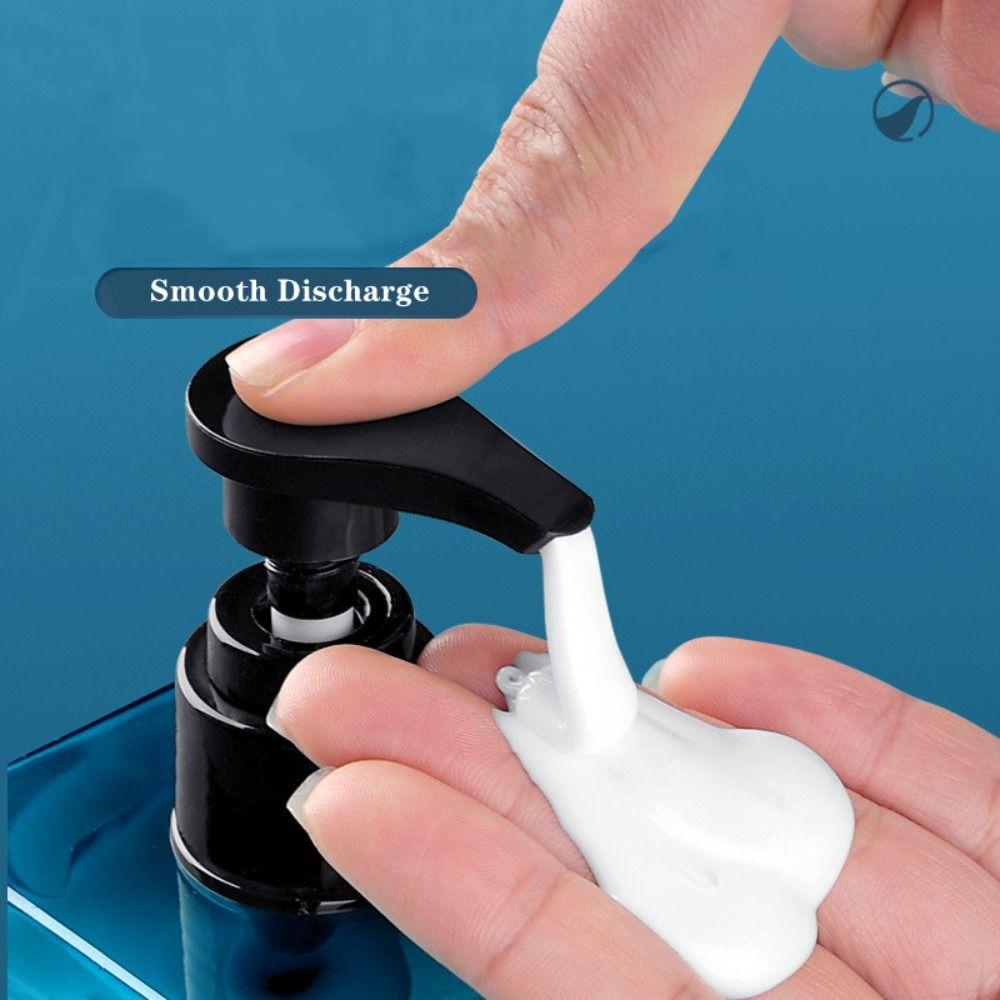 Square Liquid Soap Dispenser Plastic Shampoo Press Empty Bottles New Storage Bottles