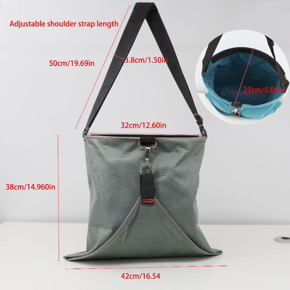 Tear Resistance Fruits Gathering Pouch Adjustable Strap Harvest Picking Bag  Harvest