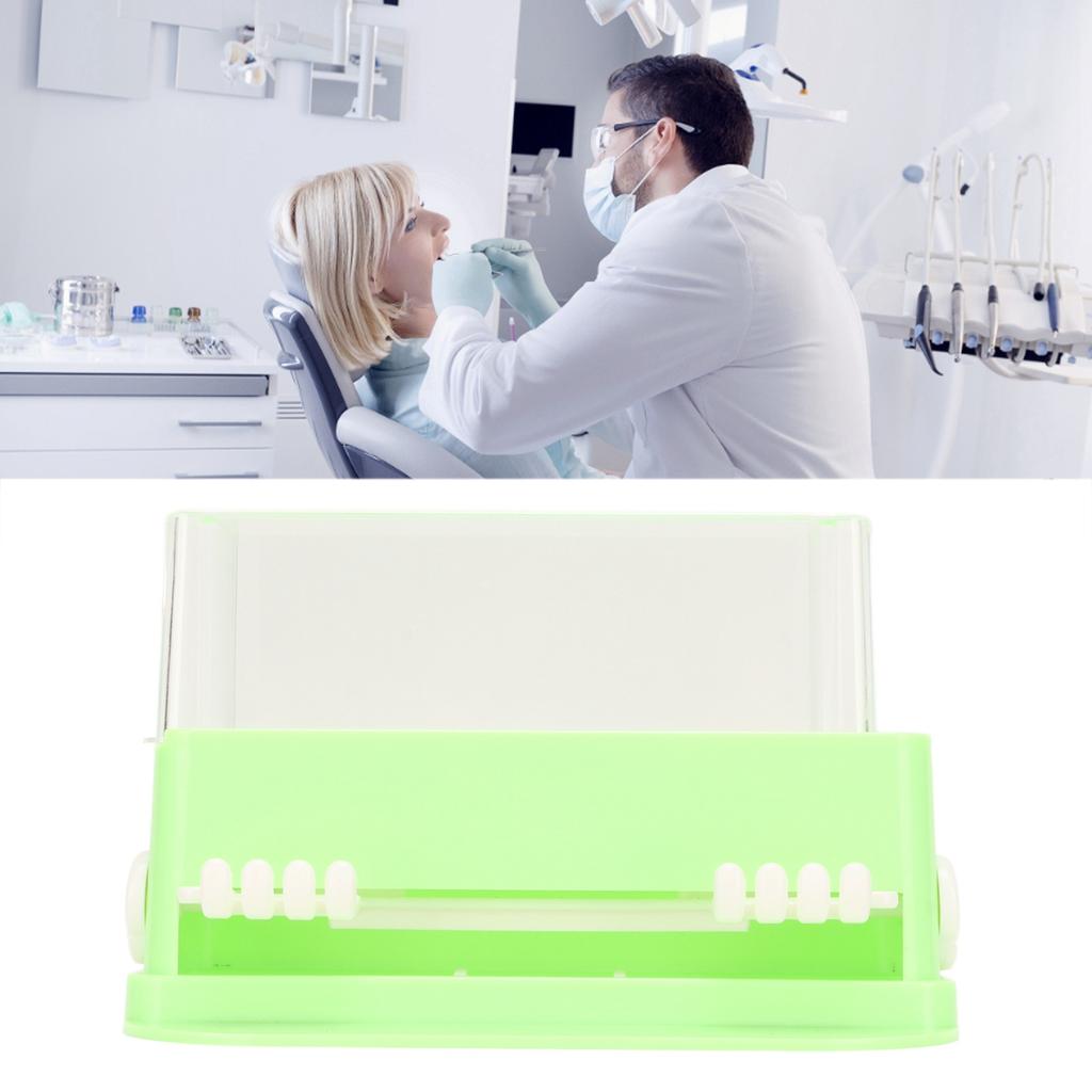 Dental Applicator Dispenser Compact Convenient Large Capacity Dental Cotton Tip Box