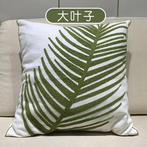 Cotton Ethnic Style Embroidery Pillow Case Car Pillow Cover Sofa Large Cushion Cover 45x45cm Luxury Pillow Case