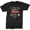 Men's Johnny Paycheck Only Hell Tee (Black) T-shirt Black