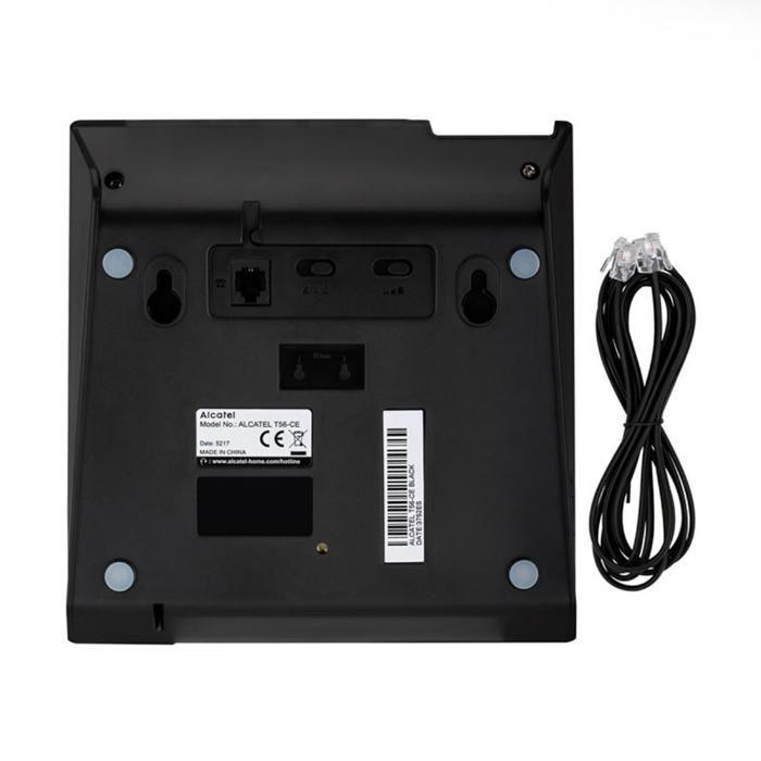 TÉLÉPHONIE, Téléphones, Fixes, Téléphone De Bureau Alcatel T56 Caractéristiques Sans Fil Non Mains Libres Oui Prise En Charge VoIP