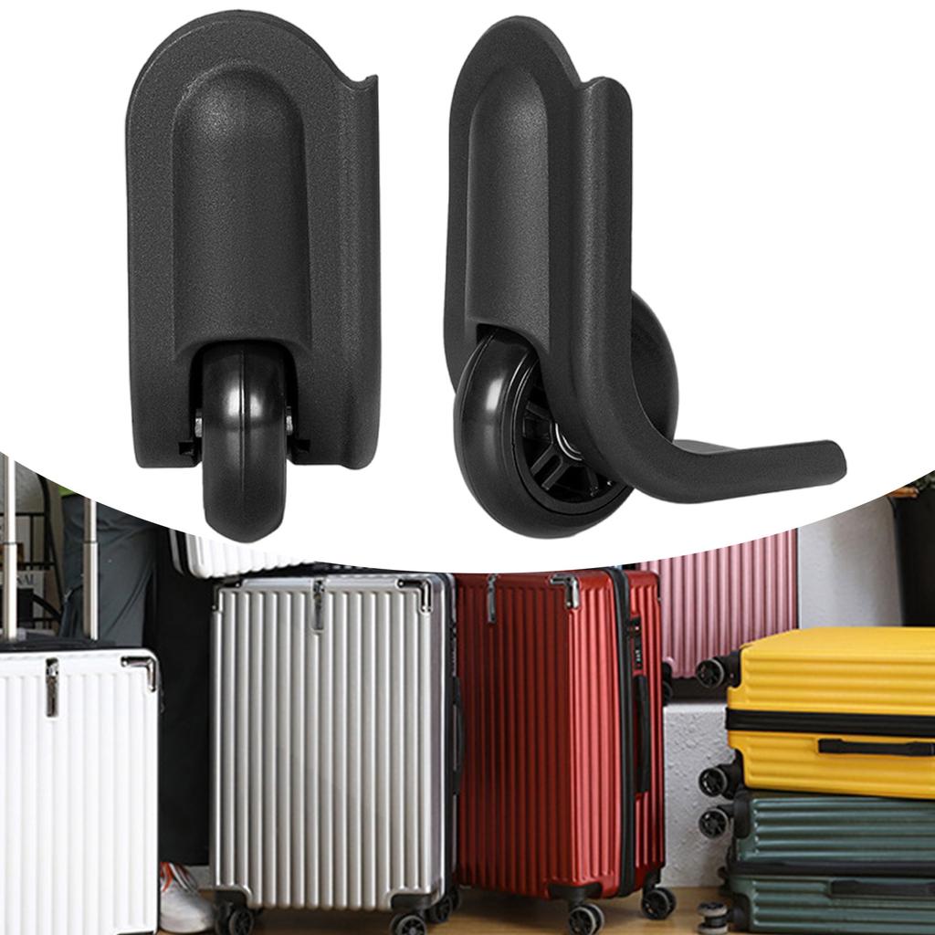 1 Pair Luggages Replacement Wheel Repair Practical Suitcases Direction Wheel Accessories Smooth Travel Experience