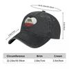 South Lake Tahoe California Love Heart Flag Baseball Cap Vintage Distressed Washed Headwear Men Women Outdoor Hats Cap