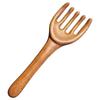Golden Sandalwood Five-Claw Head Massage Comb and Guasha Scraper