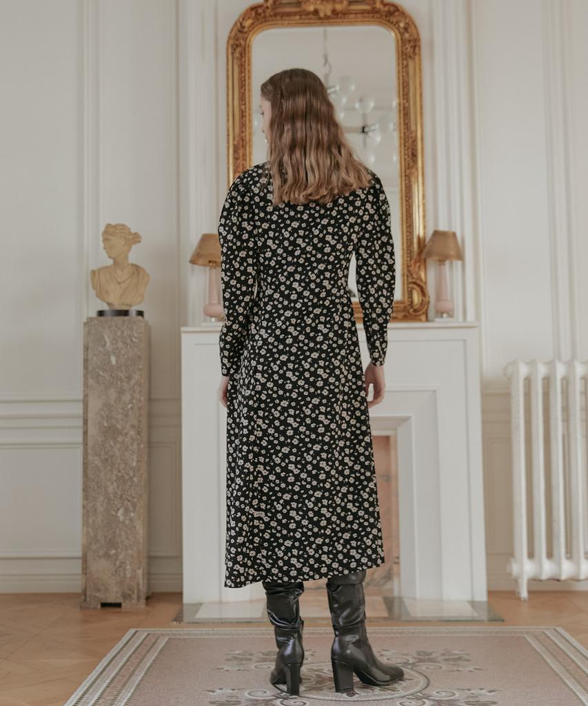Tina Blossom Contrast Dress