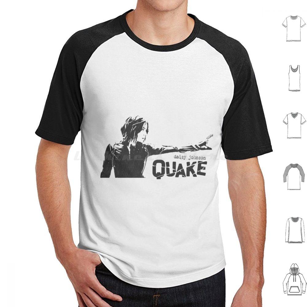 Quake T Shirt Big Size 100 Cotton Agents Of Shield Shield Aos Fitzsimmons Daisy Johnson S H I E L D Simmons Leo Fitz Coulson