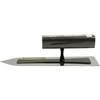 Kincho Stainless Steel Finishing Trowel, 0.3mm Thick, Black Painted Square Handle, 195mm, Hard Trandom Adhesion