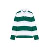 AMIPARIS Polo Shirts Men's White Green Multicolor Polo Collar Moderate Straight Fit A21HJ21175-301