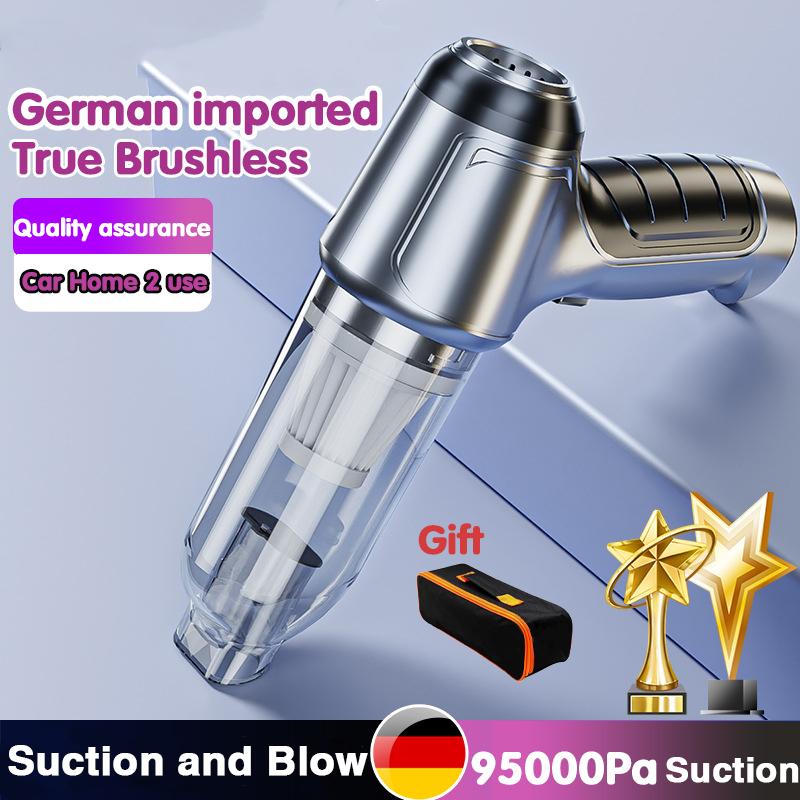 95000Pa 3in1 Car Wireless Vacuum Cleaner 120W Blowable Cordless Home Appliance Vacuum Home & Car Dual Use Mini VacuumCleaner